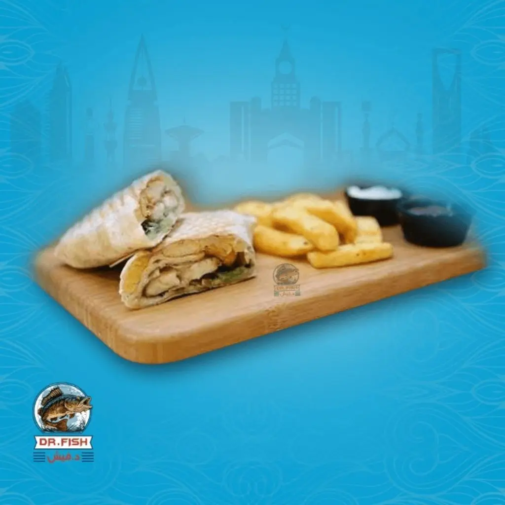 Fried Shrimp Kofta Sandwich